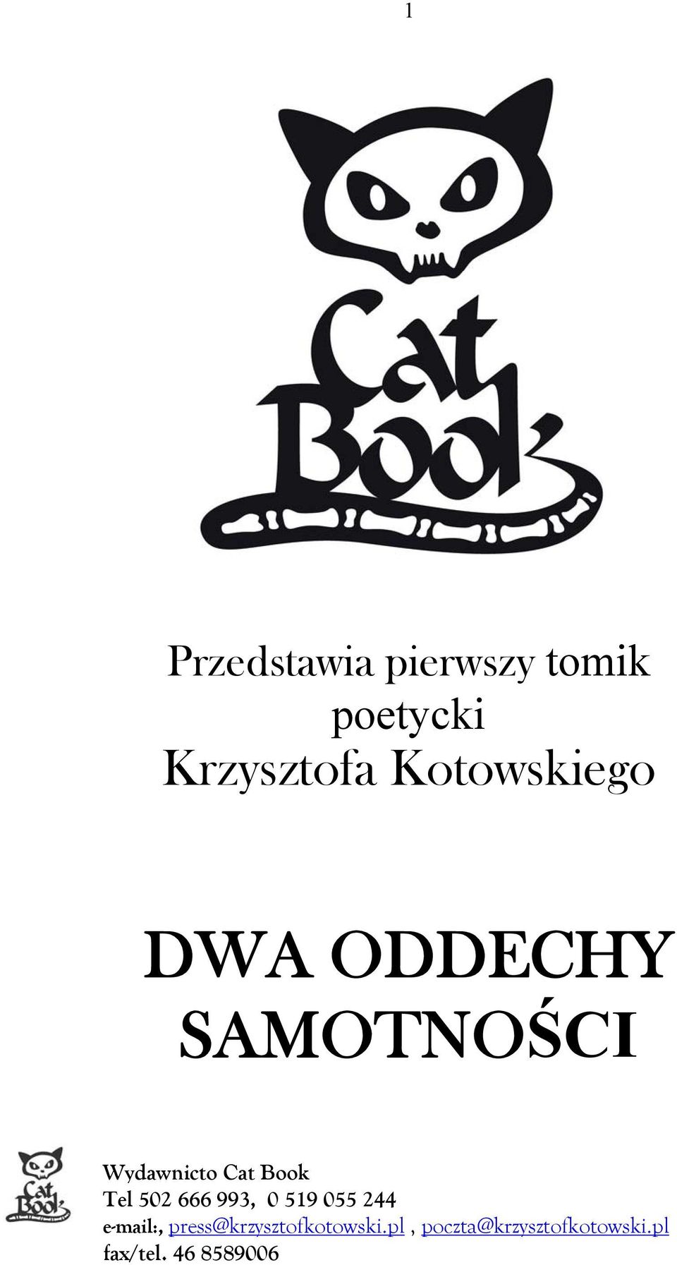 poetycki Krzysztofa