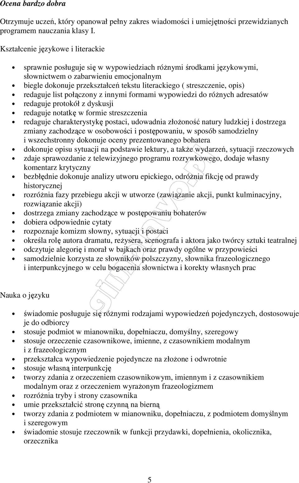 połączony z innymi formami wypowiedzi do różnych adresatów redaguje protokół z dyskusji redaguje notatkę w formie streszczenia redaguje charakterystykę postaci, udowadnia złożoność natury ludzkiej i