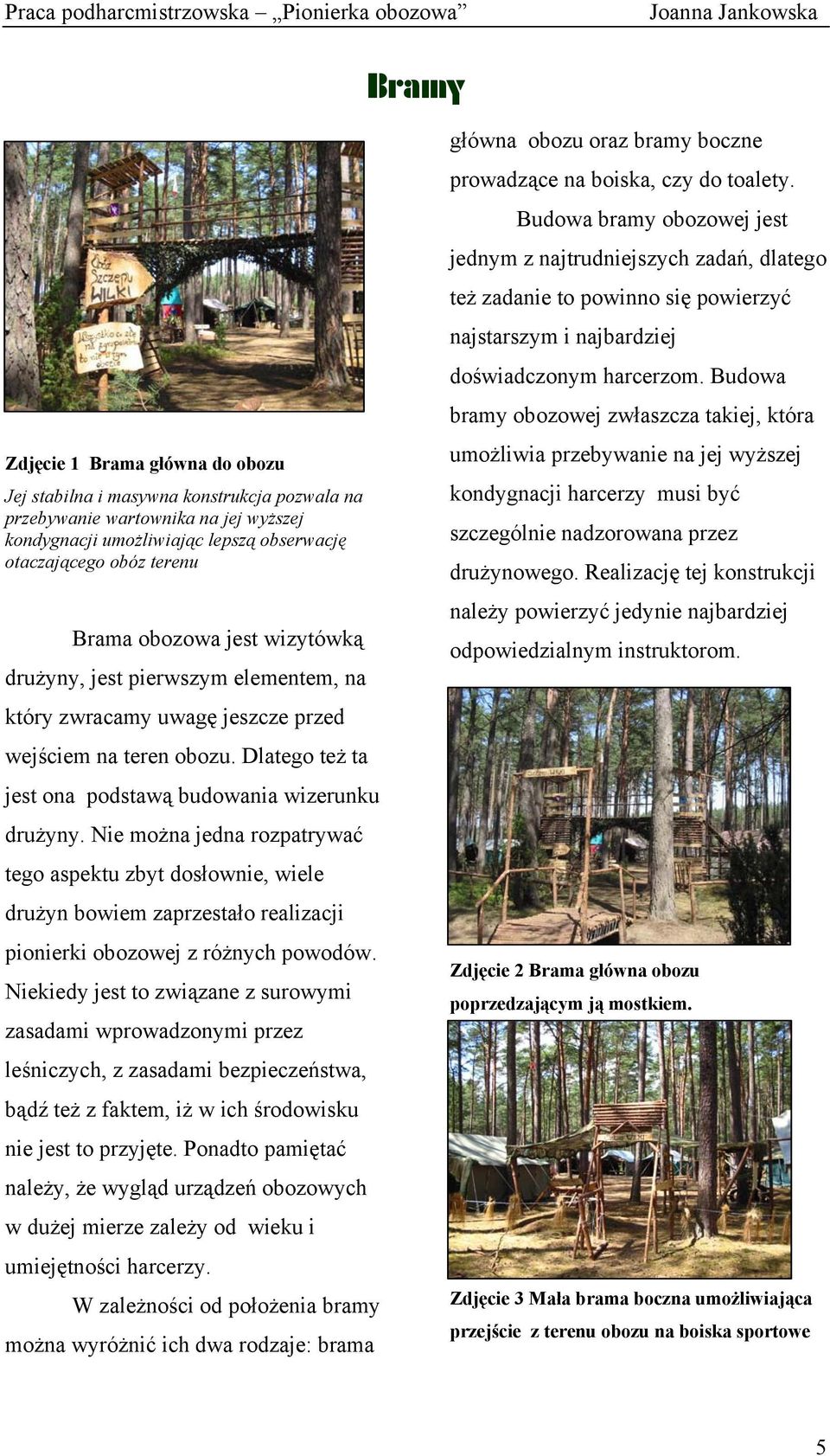 Nie można jedna rozpatrywać tego aspektu zbyt dosłownie, wiele drużyn bowiem zaprzestało realizacji pionierki obozowej z różnych powodów.