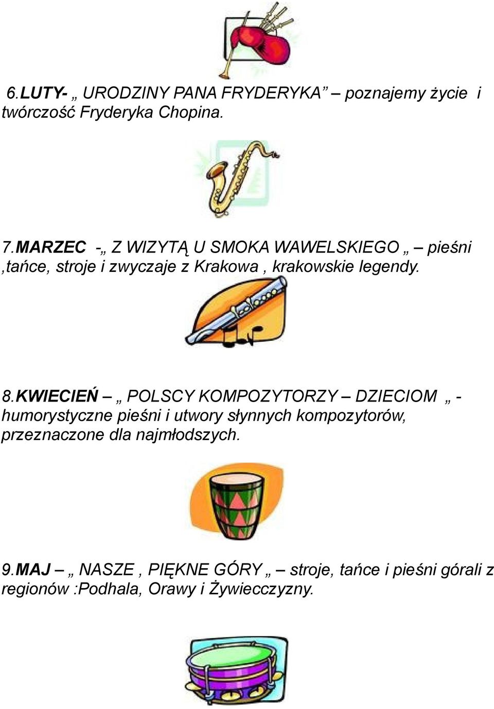 8.KWIECIEŃ POLSCY KOMPOZYTORZY DZIECIOM humorystyczne pieśni i utwory słynnych kompozytorów,