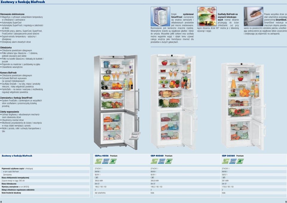 oszranianie się wnętrza zarażarki i składowanych produktów jest ocno zredukowane. Rozrażanie jest konieczne znacznie rzadziej. Wewnętrzne ścianki są wyjątkowo gładkie i łatwe do uycia.