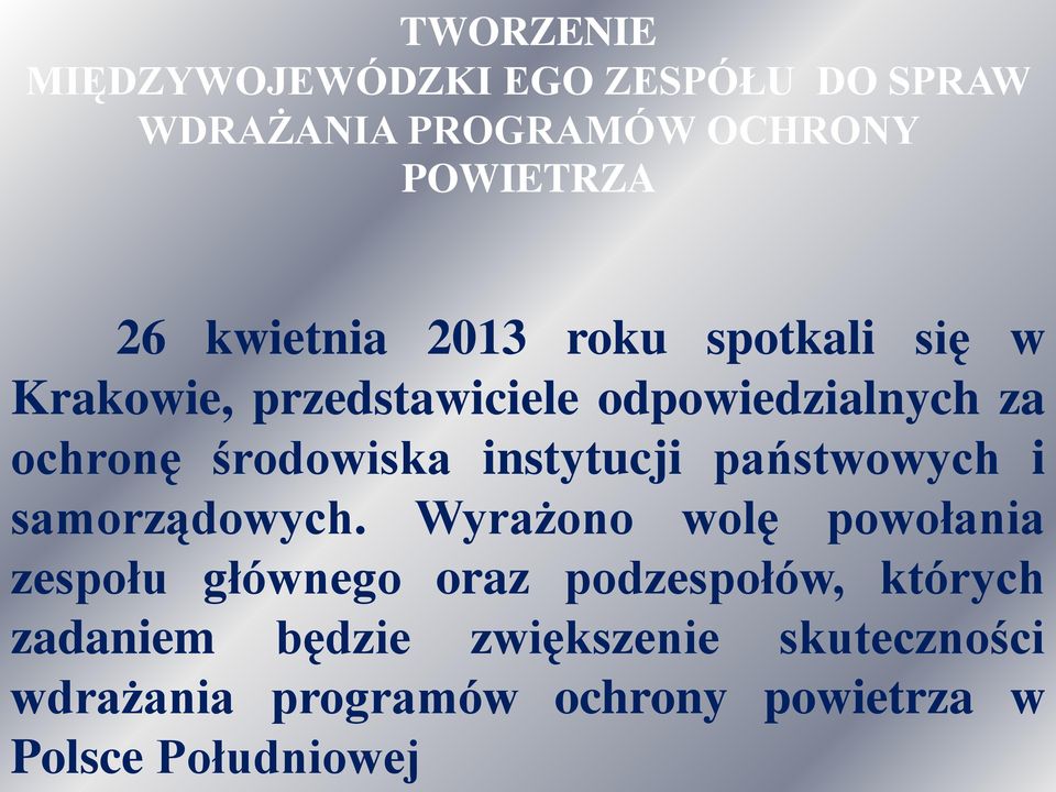 instytucji państwowych i samorządowych.