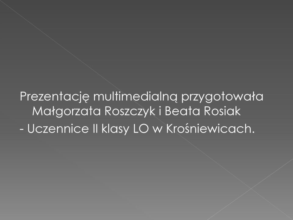 Roszczyk i Beata Rosiak -