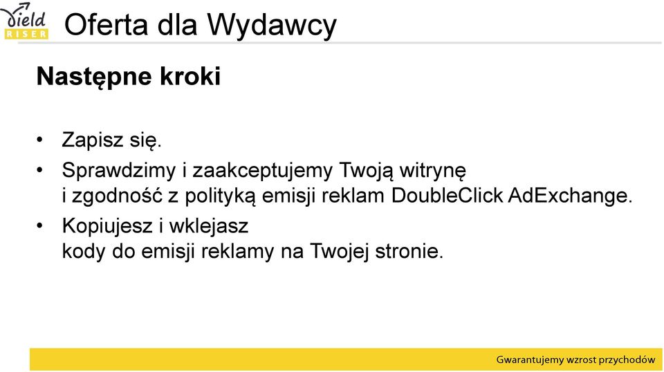 z polityką emisji reklam DoubleClick AdExchange.