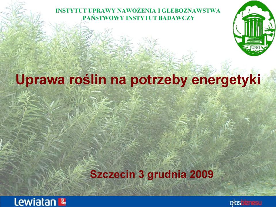 BADAWCZY Uprawa roślin na