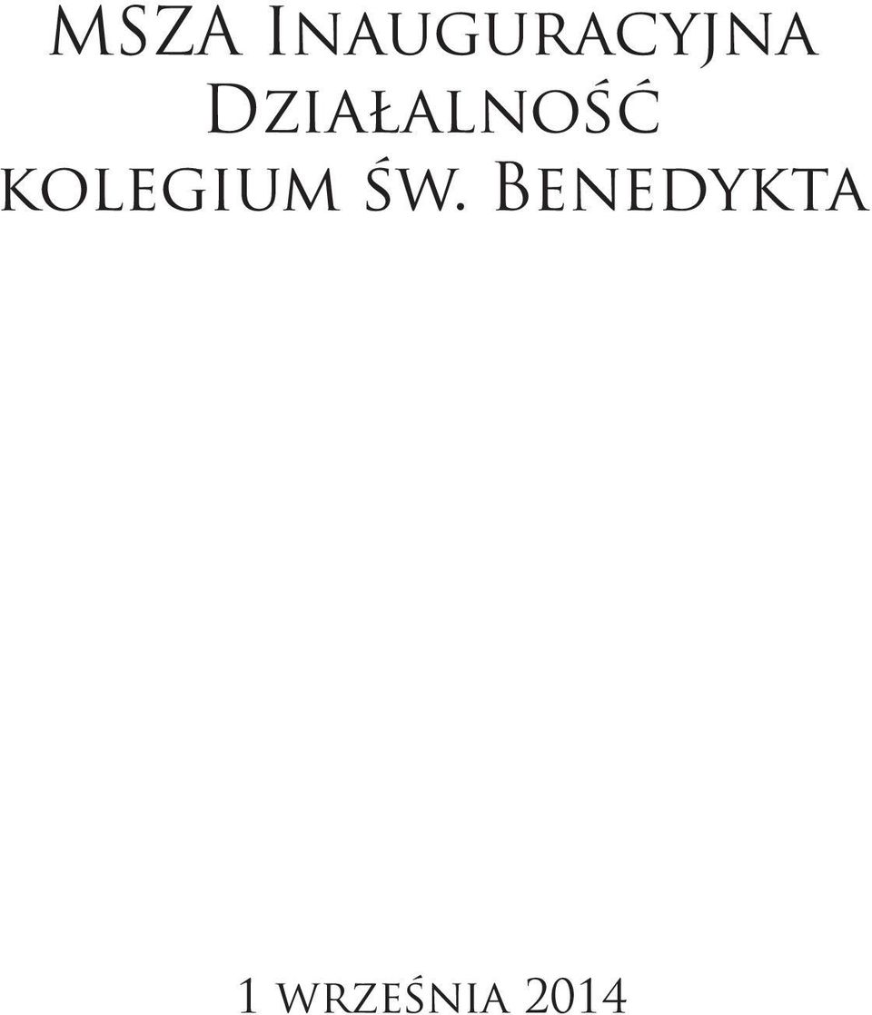 Działalność