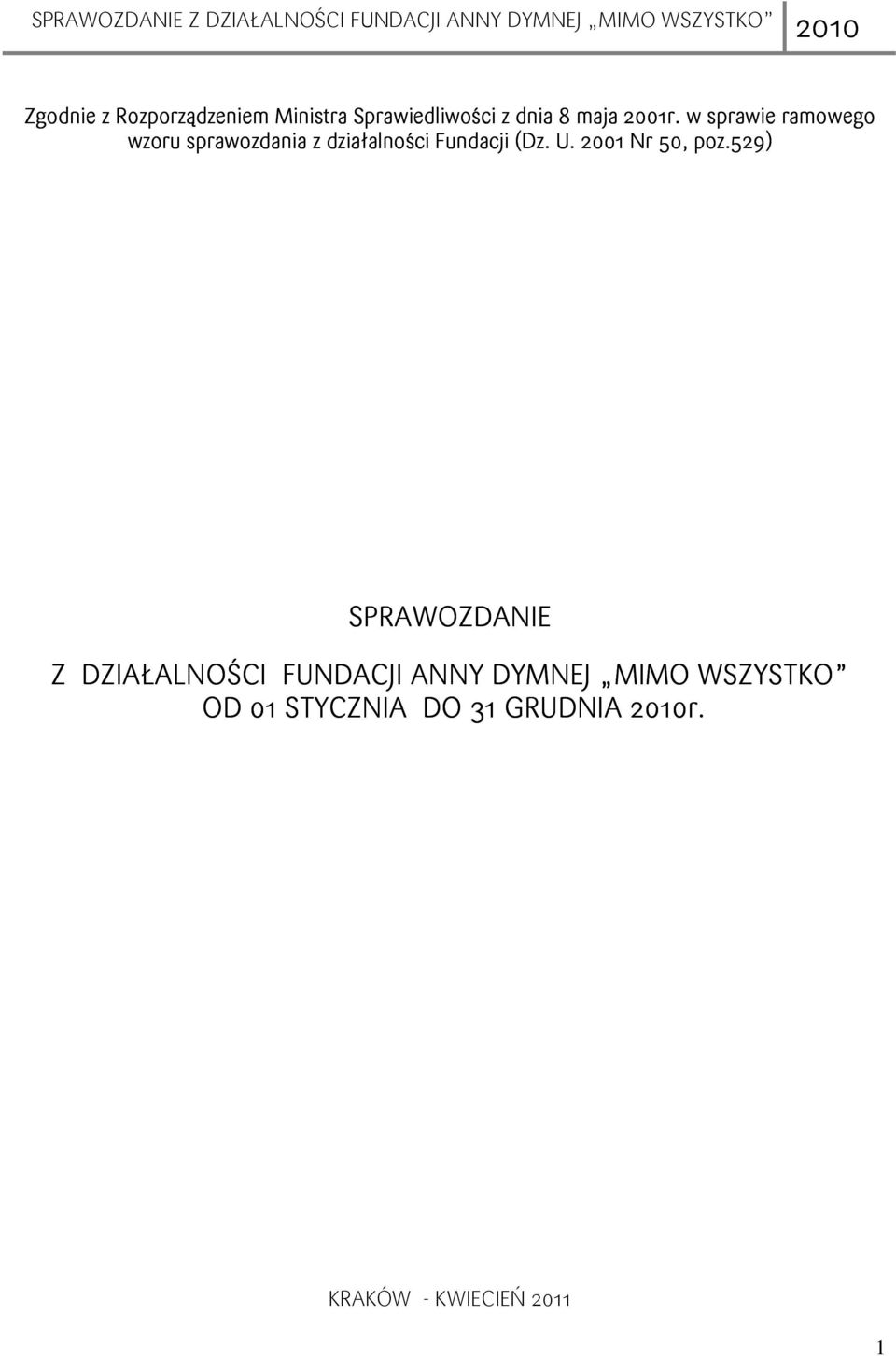 2001 Nr 50, poz.