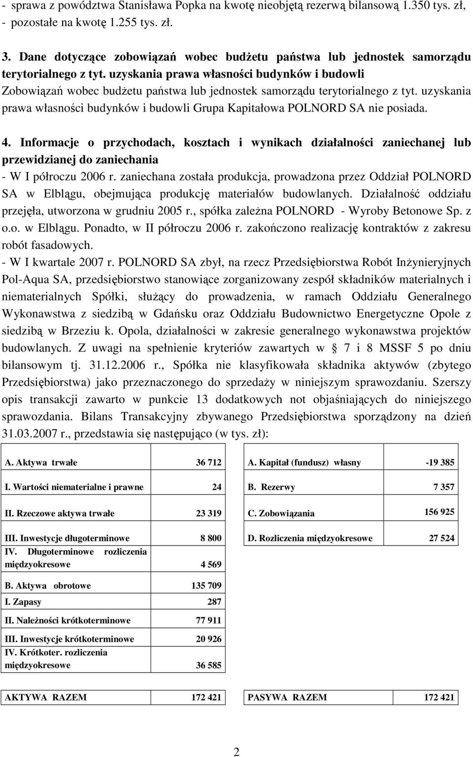 uzyskania prawa własności budynków i budowli Zobowiązań wobec budŝetu państwa lub jednostek samorządu terytorialnego z tyt.