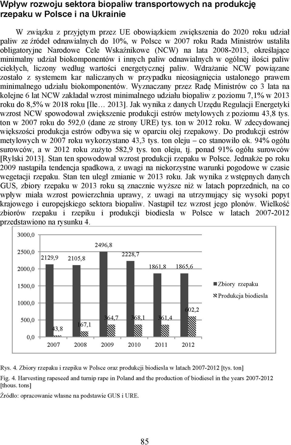 ilości paliw ciekłych, liczony według wartości energetycznej paliw.