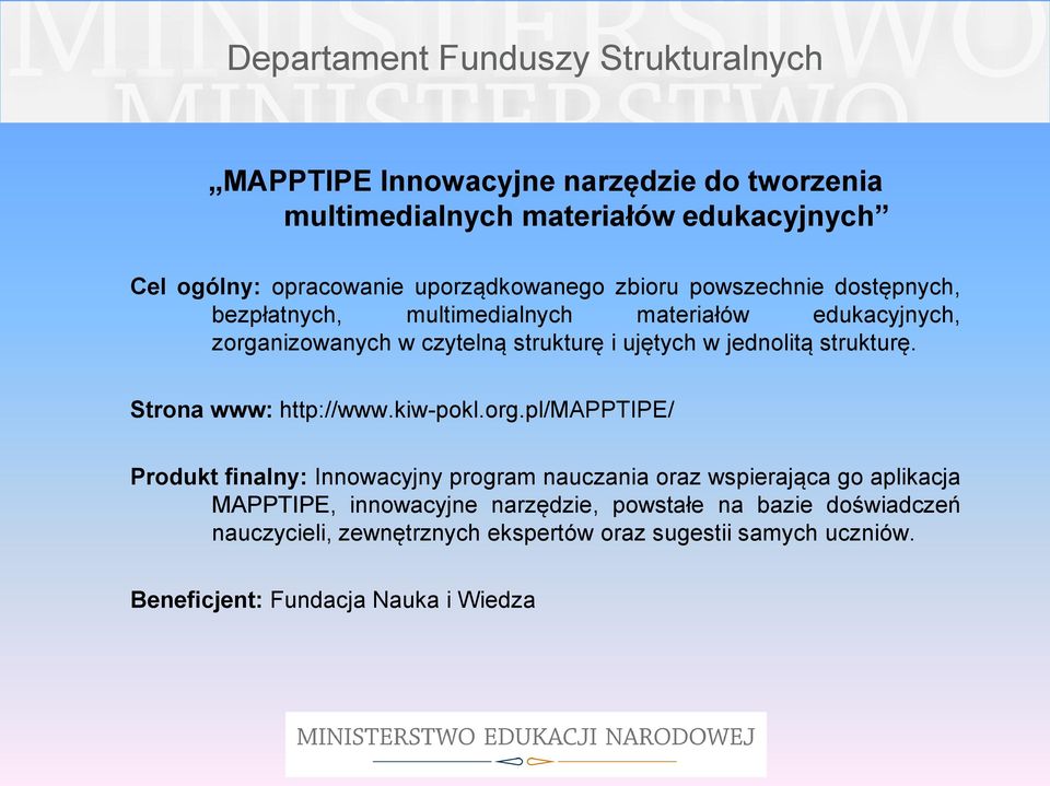 Strona www: http://www.kiw-pokl.org.