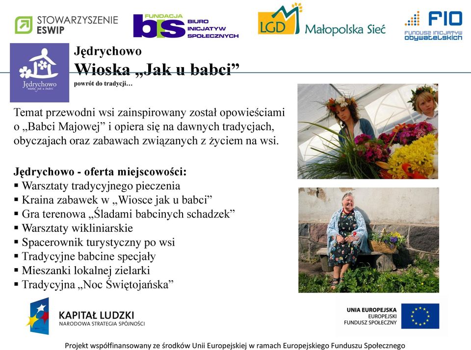 Jędrychowo - oferta miejscowości: Warsztaty tradycyjnego pieczenia Kraina zabawek w Wiosce jak u babci Gra terenowa