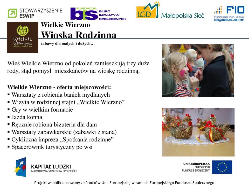 Wielkie Wierzno - oferta miejscowości: Warsztaty z robienia baniek mydlanych Wizyta w rodzinnej stajni Wielkie