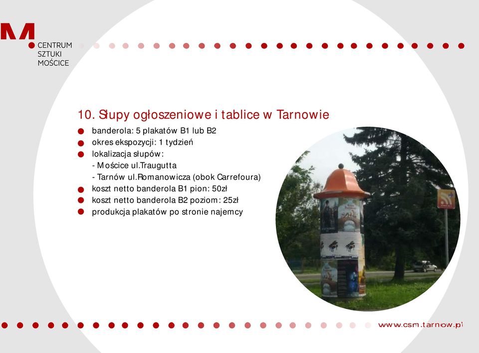 traugutta - Tarnów ul.