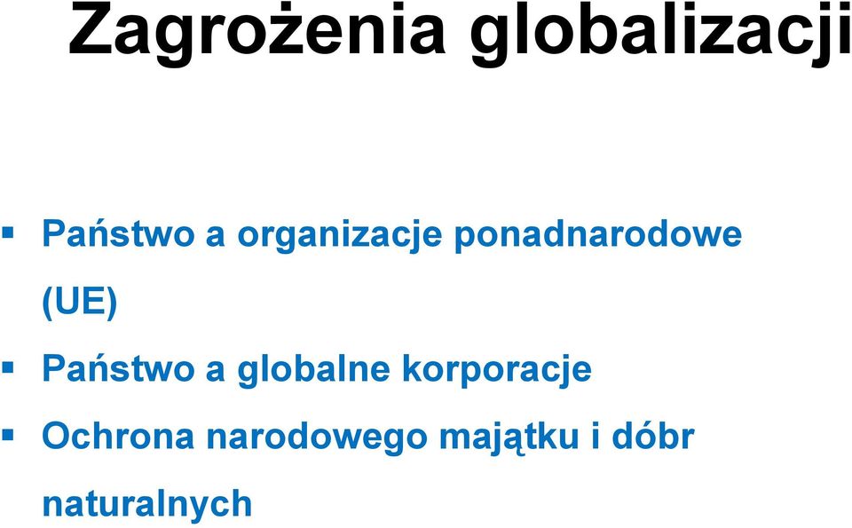 Państwo a globalne korporacje