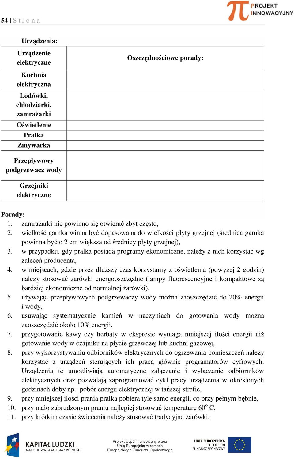 wielkość garnka winna być dopasowana do wielkości płyty grzejnej (średnica garnka powinna być o 2 cm większa od średnicy płyty grzejnej), 3.