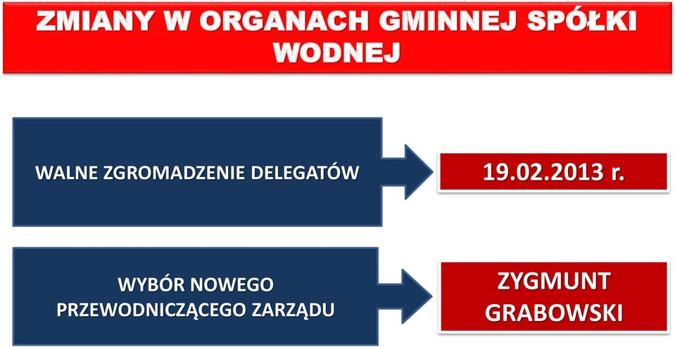 DELEGATÓW 19.02.2013 r.