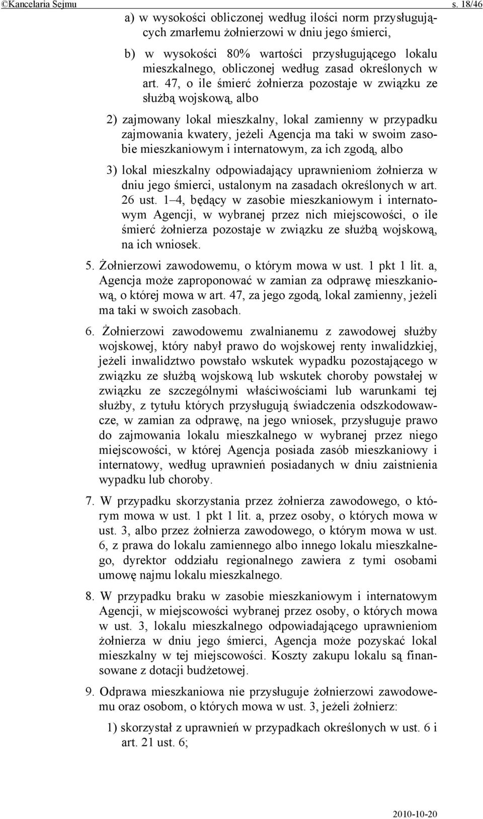 określonych w art.