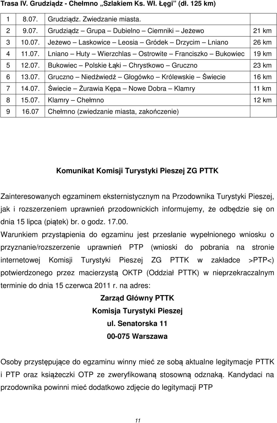 07. Klamry Chełmno 12 km 9 16.
