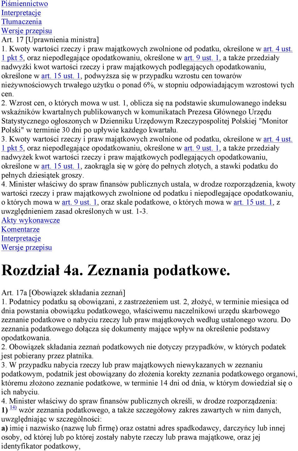 1, podwyższa się w przypadku wzrostu cen towarów nieżywnościowych trwałego użytku o ponad 6%, w stopniu odpowiadającym wzrostowi tych cen. 2. Wzrost cen, o których mowa w ust.