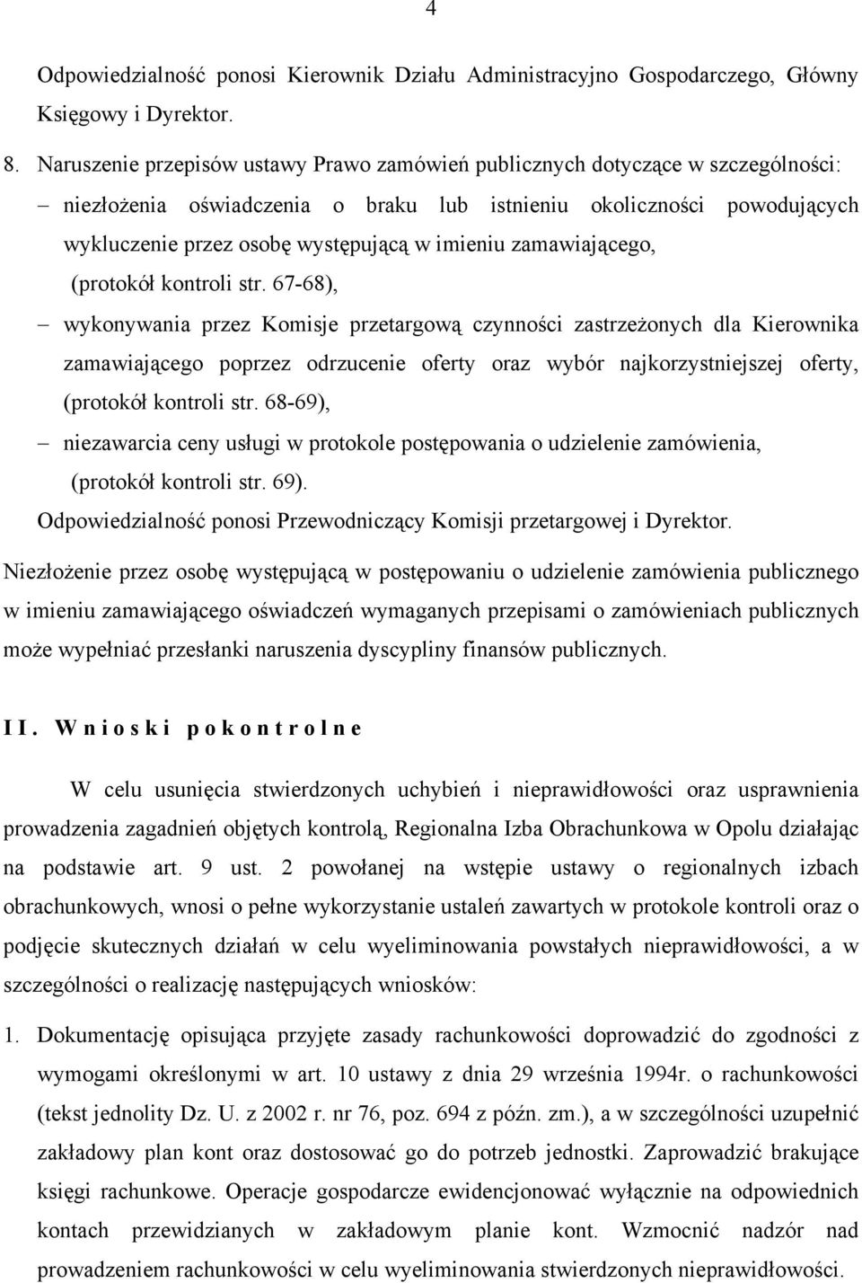 imieniu zamawiającego, (protokół kontroli str.