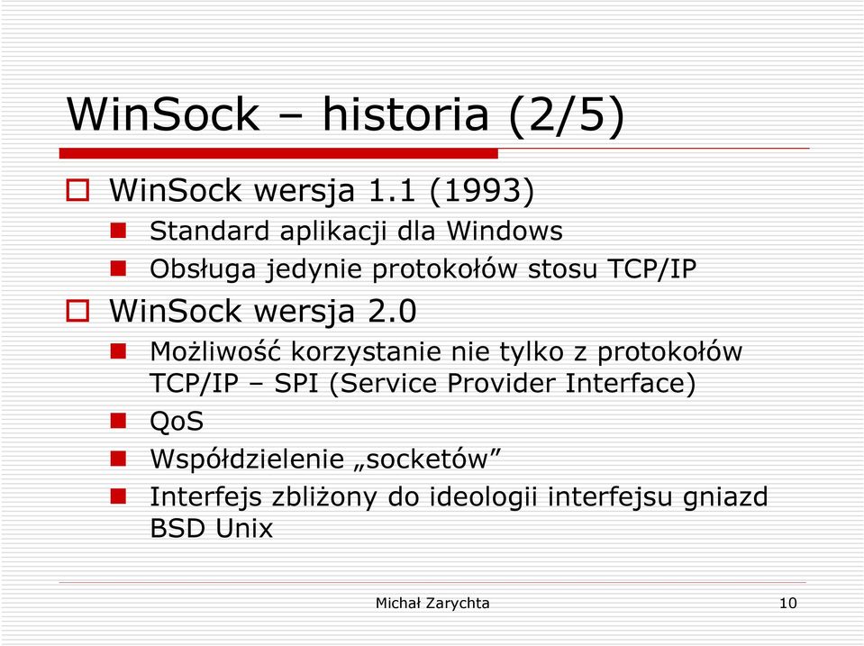 WinSock wersja 2.