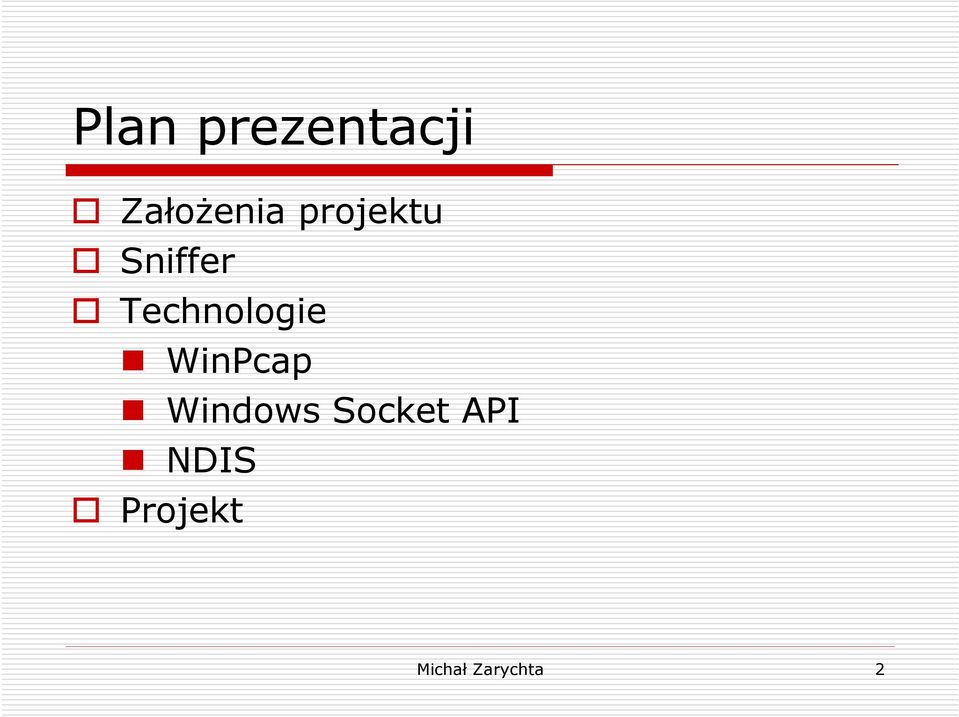 WinPcap Windows Socket API