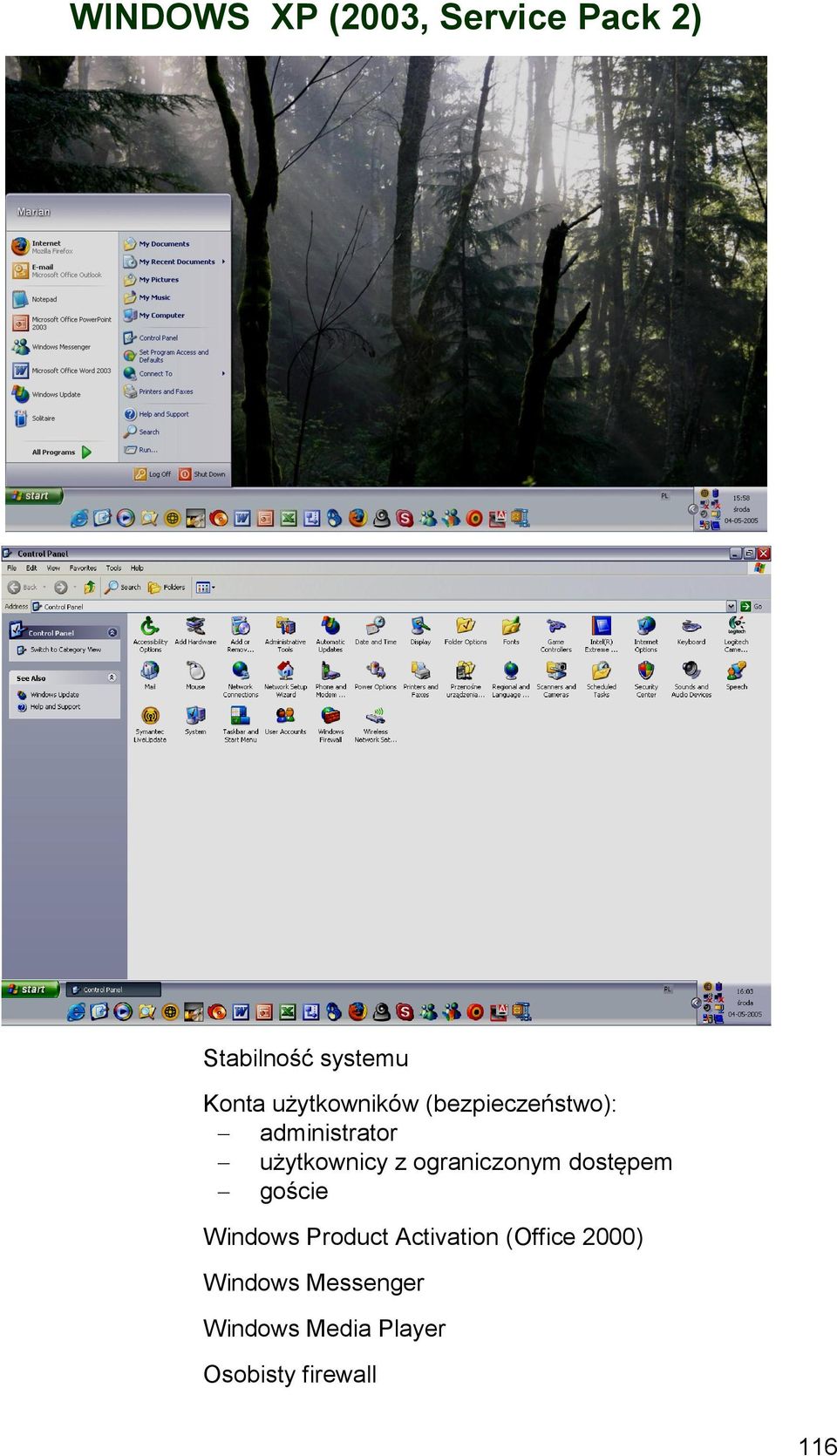 ograniczonym dostępem goście Windows Product Activation
