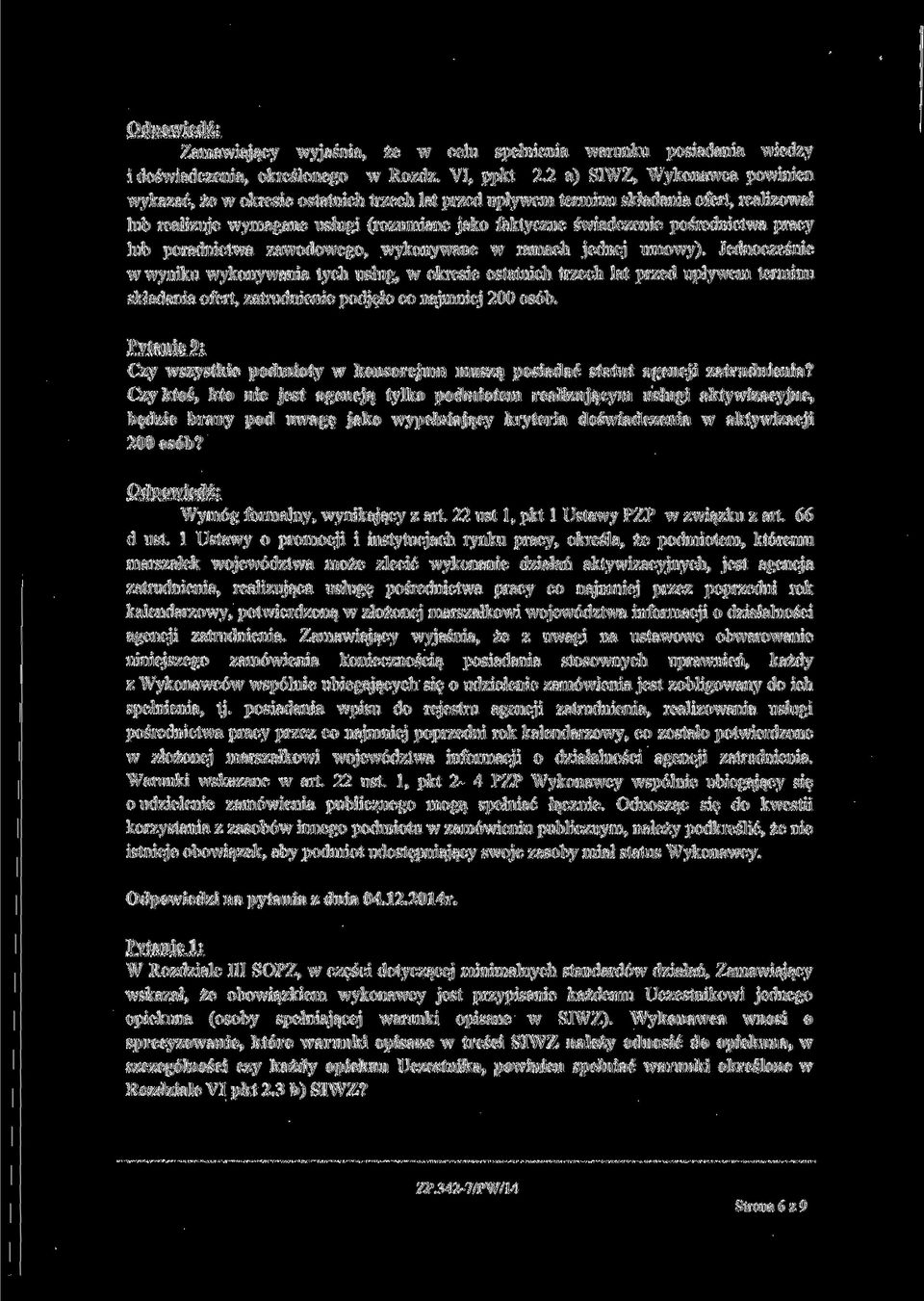 pośrednictwa pracy lub poradnictwa zawodowego, wykonywane w ramach jednej umowy).