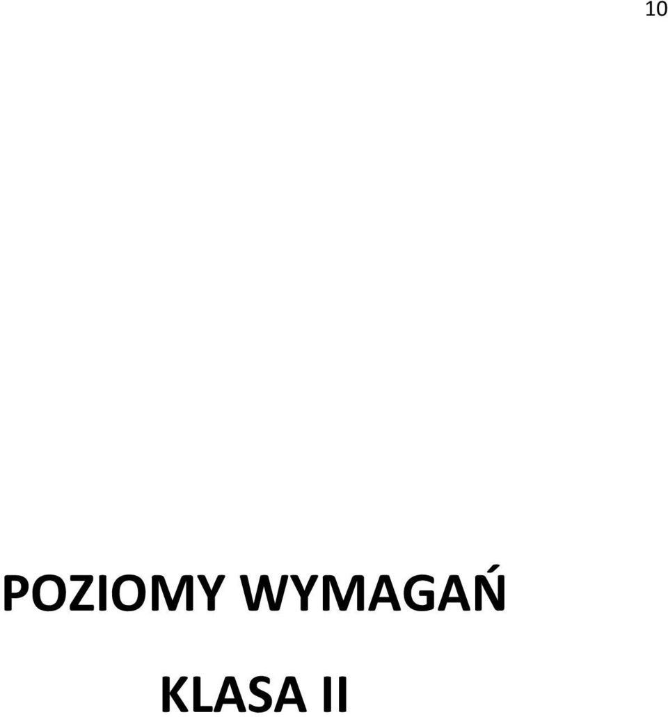 WYMAGAŃ