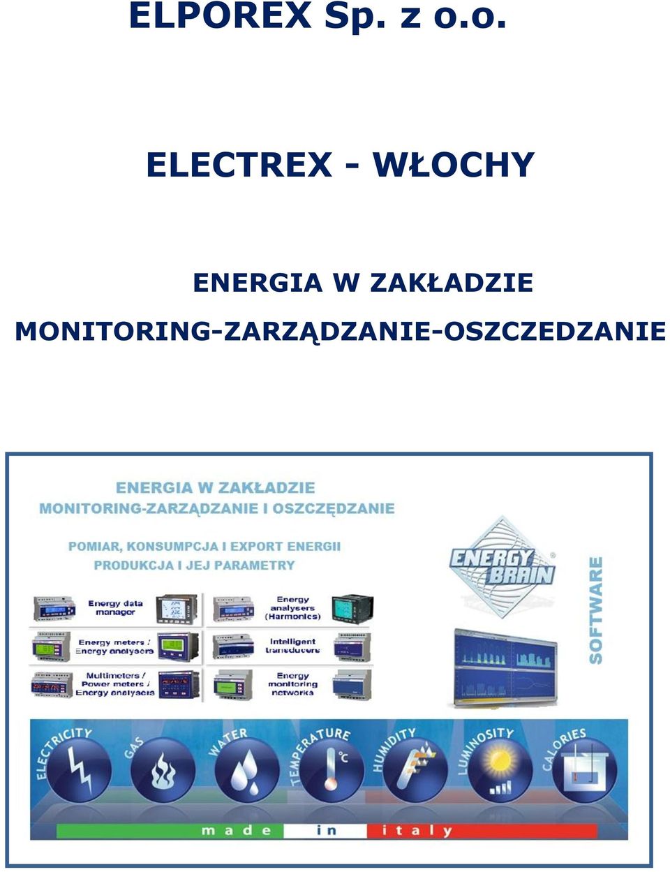 ENERGIA W ZAKŁADZIE