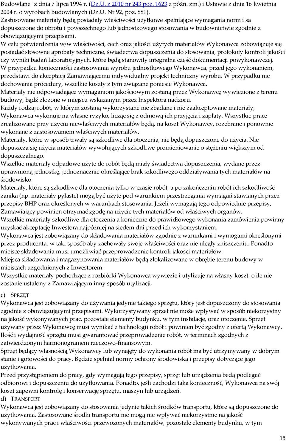 przepisami.