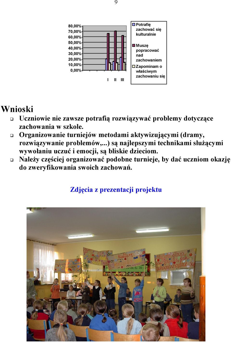 Organizowanie turniejów metodami aktywizującymi (dramy, rozwiązywanie problemów,.