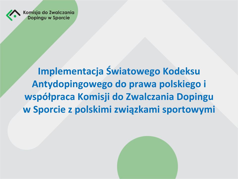 współpraca Komisji do Zwalczania