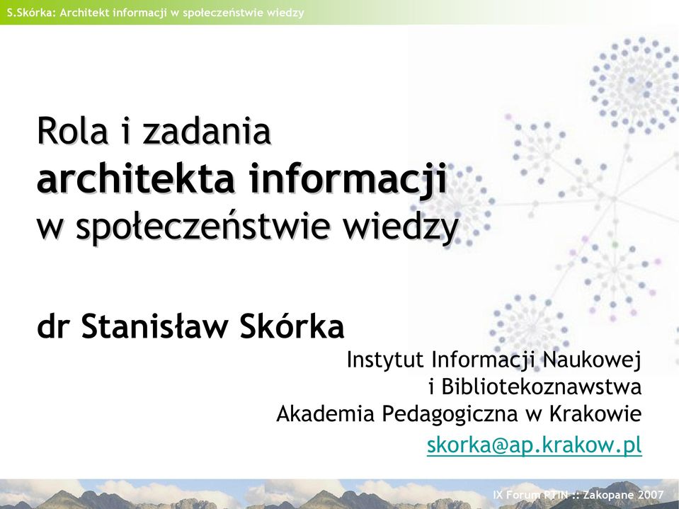 Instytut Informacji Naukowej i