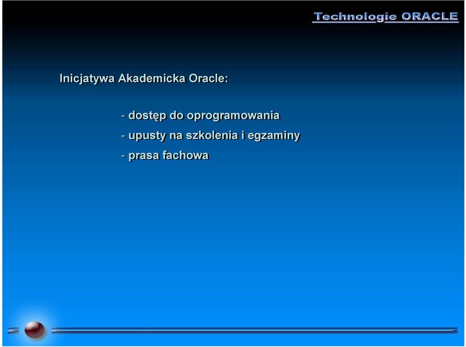 oprogramowania - upusty na
