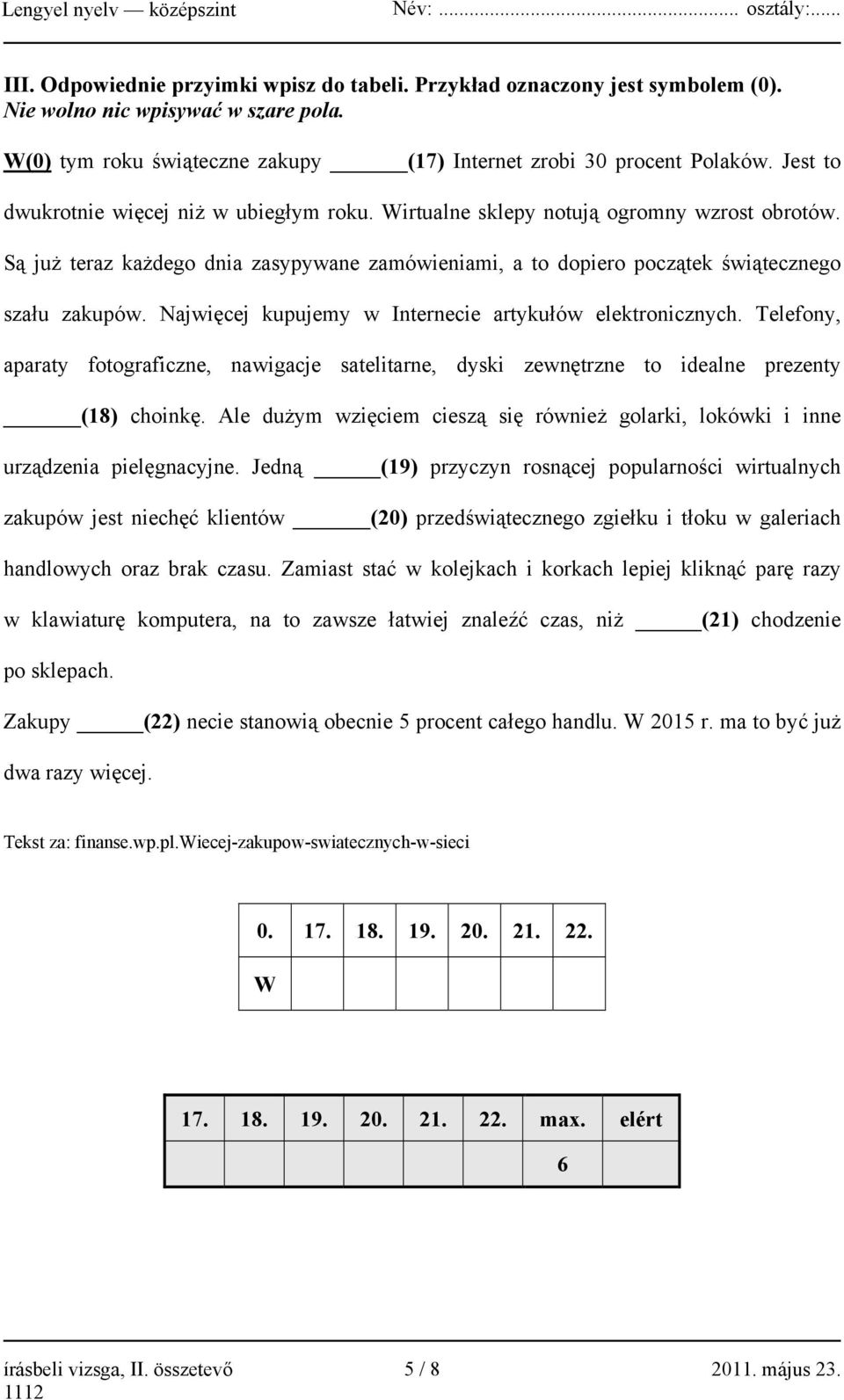 Najwięcej kupujemy w Internecie artykułów elektronicznych. Telefony, aparaty fotograficzne, nawigacje satelitarne, dyski zewnętrzne to idealne prezenty (18) choinkę.