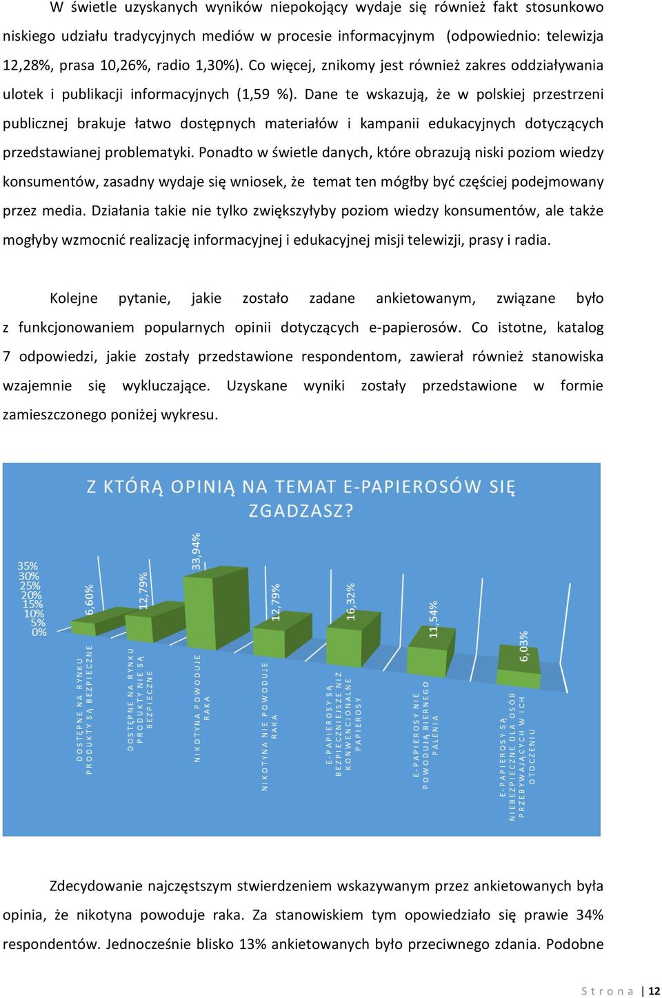 Dane te wskazują, że w polskiej przestrzeni publicznej brakuje łatwo dostępnych materiałów i kampanii edukacyjnych dotyczących przedstawianej problematyki.