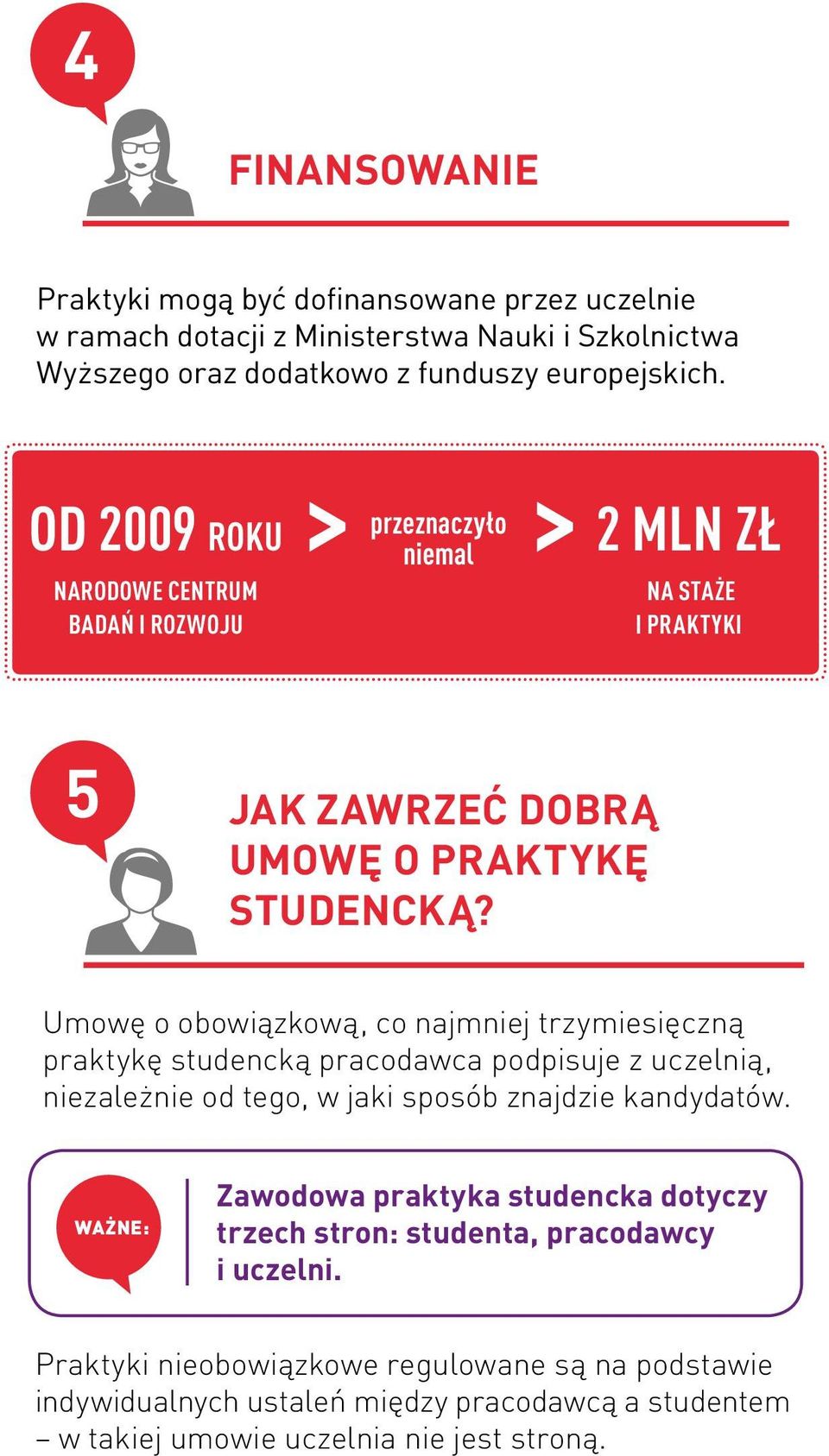 Umowę o obowiązkową, co najmniej trzymiesięczną praktykę studencką pracodawca podpisuje z uczelnią, niezależnie od tego, w jaki sposób znajdzie kandydatów.