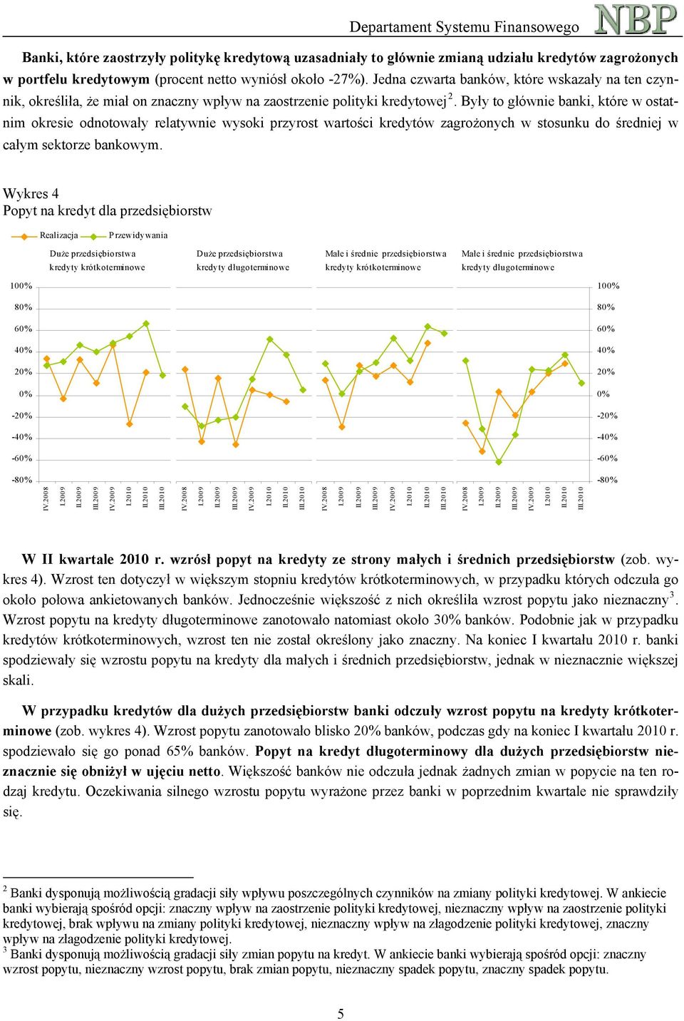 Były to głównie banki, które w ostatnim okresie odnotowały relatywnie wysoki przyrost wartości kredytów zagrożonych w stosunku do średniej w całym sektorze bankowym.