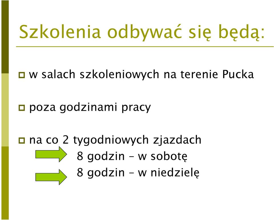 godzinami pracy na co 2 tygodniowych