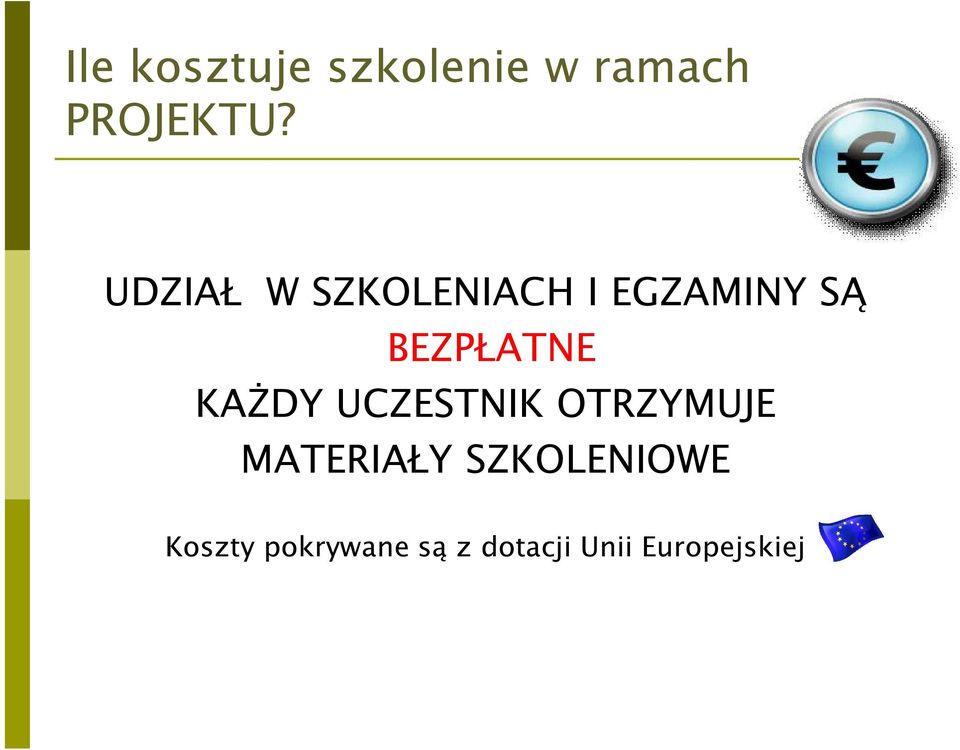 KAŻDY UCZESTNIK OTRZYMUJE MATERIAŁY