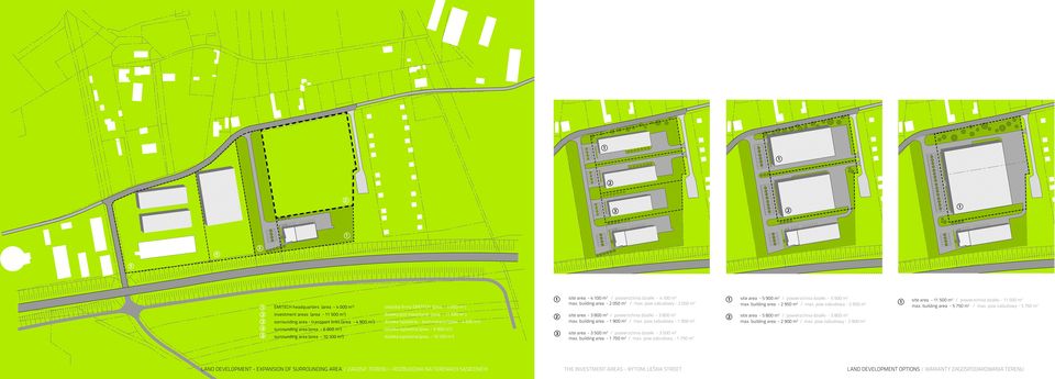 - 0 00 m ) site area - 4 00 m / powierzchnia działki - 4 00 m site area - 5 900 m / powierzchnia działki - 5 900 m max. building area - 050 m / max.