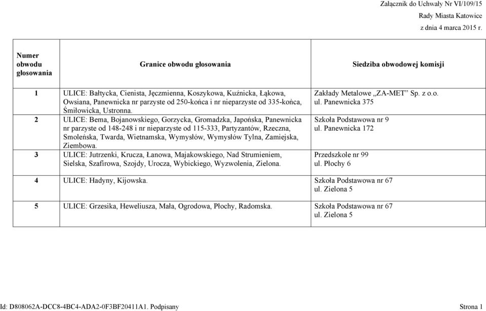 nieparzyste od 335-końca, Śmiłowicka, Ustronna.