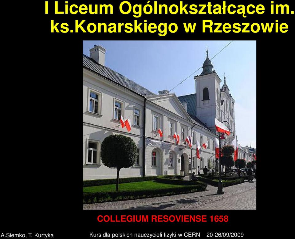 RESOVIENSE 1658 Kurs dla polskich