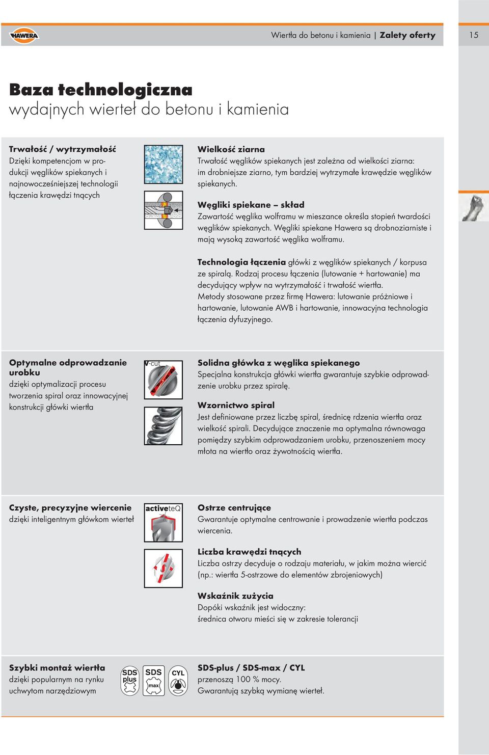 węglików spiekanych. Węgliki spiekane skład Zawartość węglika wolframu w mieszance określa stopień twardości węglików spiekanych.