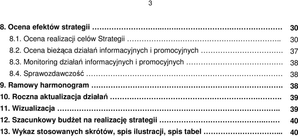 38 8.4. Sprawzdawczść 38 9. Ramwy harmngram. 38 10. Rczna aktualizacja działań.. 39 11. Wizualizacja.
