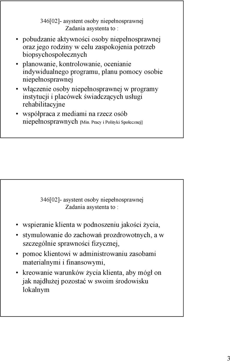 z mediami na rzecz osób niepełnosprawnych [Min.
