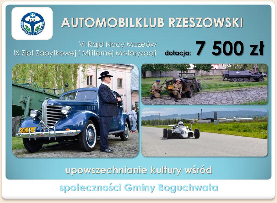 Motoryzacji dotacja: 7 500 zł