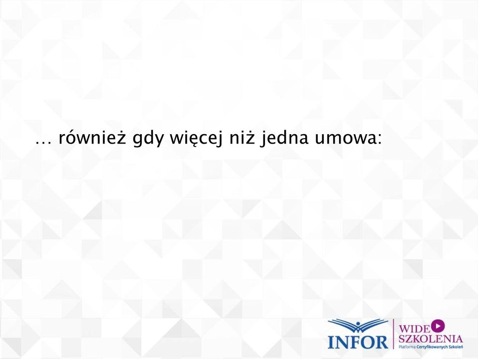 więcej