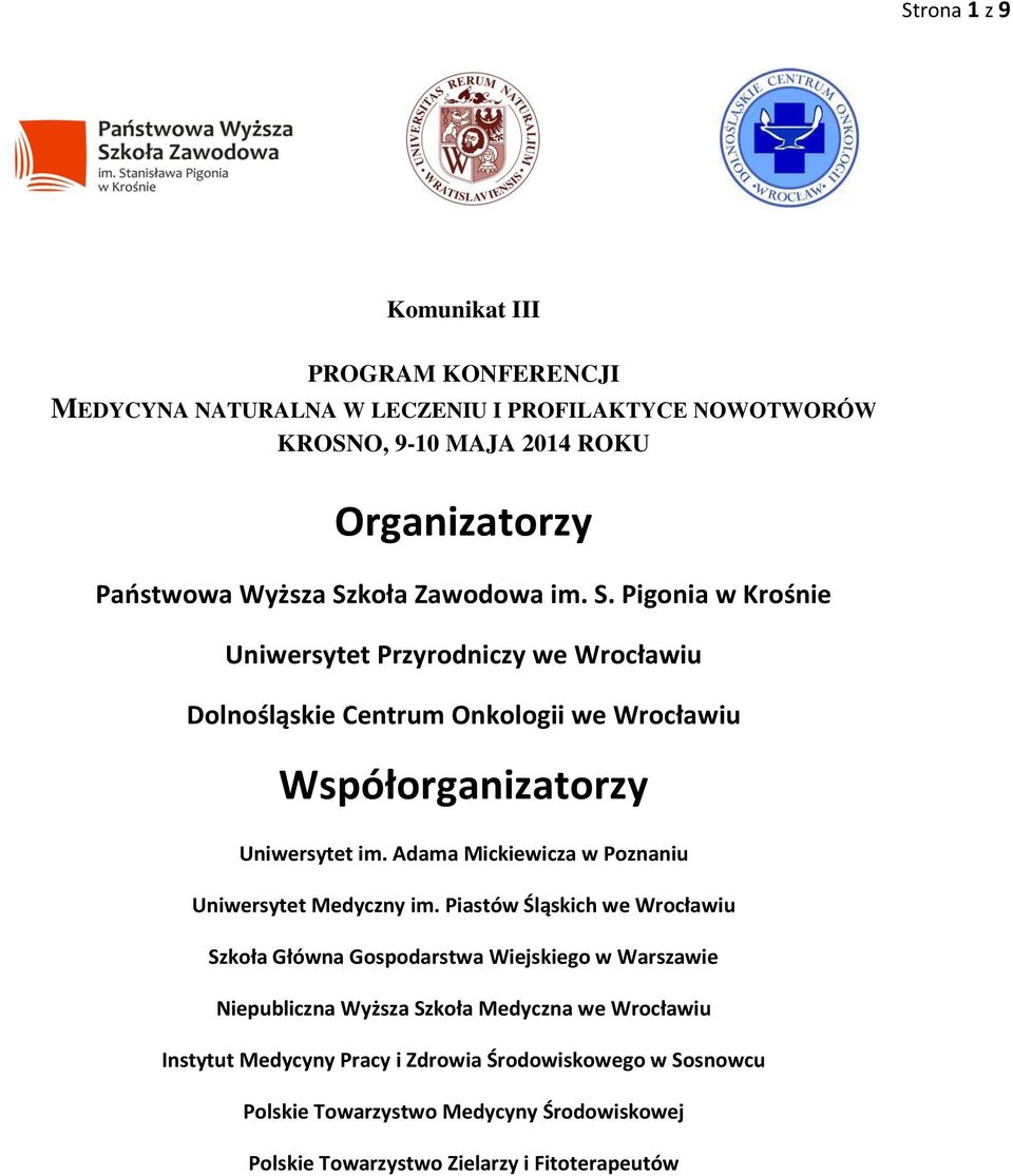 Adama Mickiewicza w Poznaniu Uniwersytet Medyczny im.